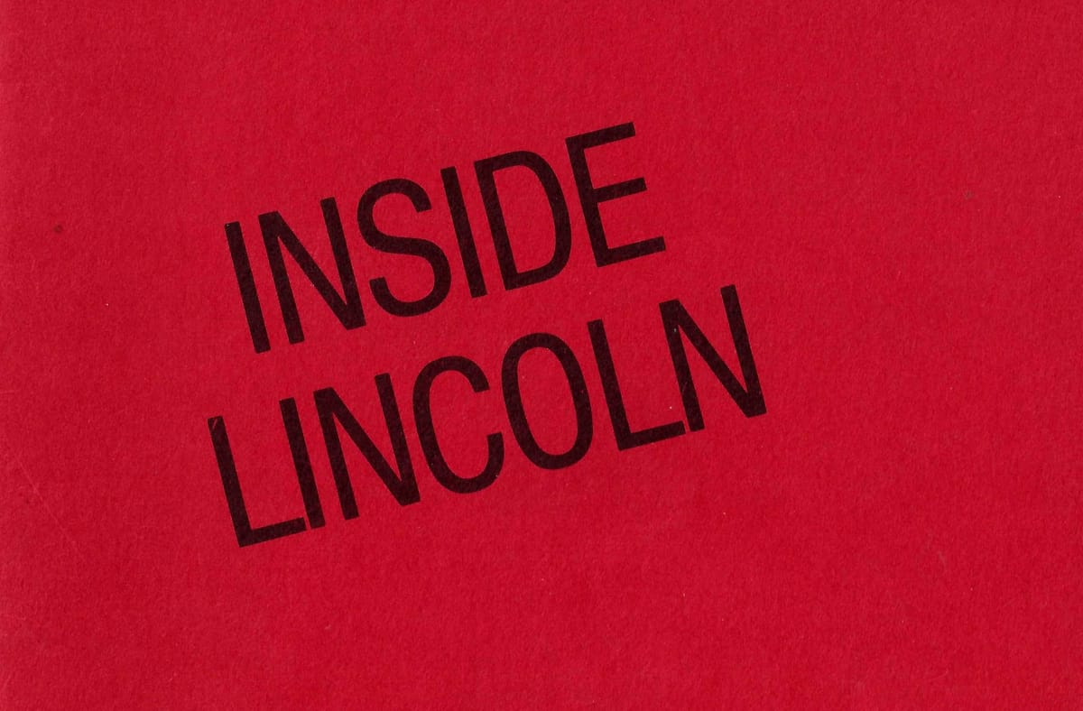 The underground guide to Lincoln you can't read